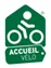 Logo du label Accueil Vélo.